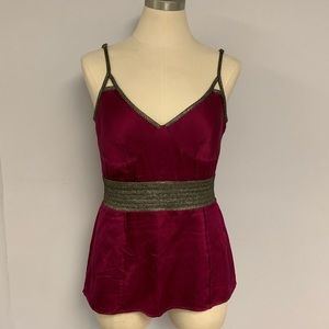 Tracy Reese Hammered Silk Cami